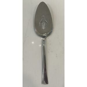 Vtg Wm Rogers Stainless IS Flatware Pie Cake Server Wedding Holiday USA‎ MCM